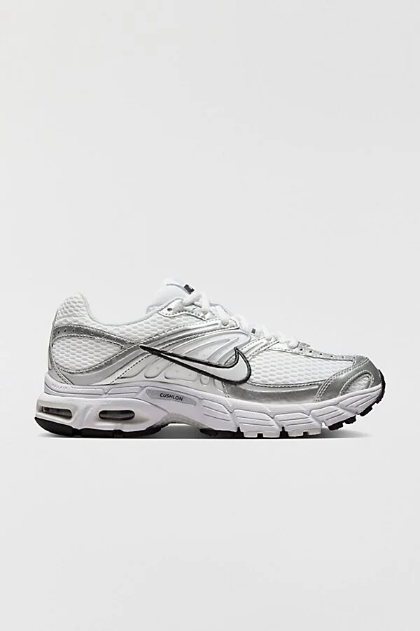 Nike Women's Air Max Moto 2K Sneaker in White/Photon Dust/Metalli
