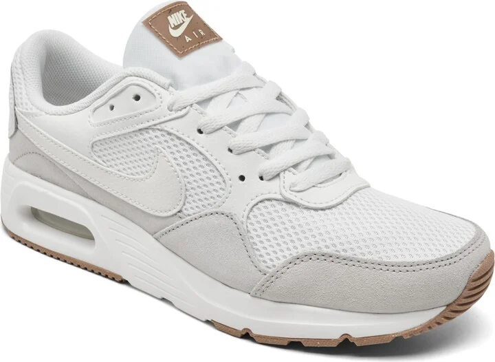 Nike Women's Air Max Sc Casual Sneakers from Finish Line - White, Platinum, Hemp