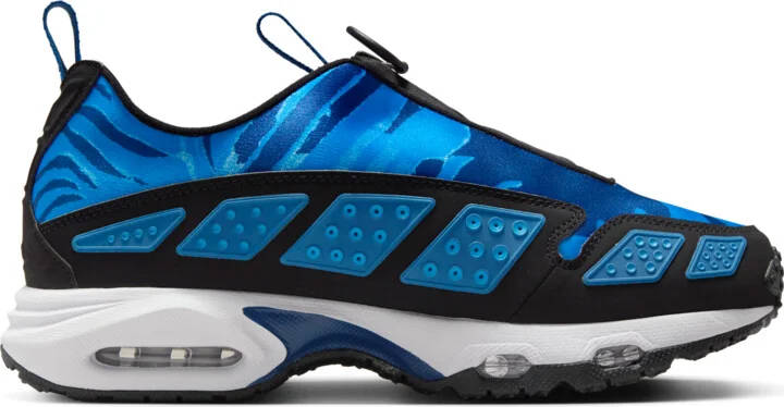Nike Women's Air Max SNDR Camo Shoes in Blue | IB6863-400 - Image 3