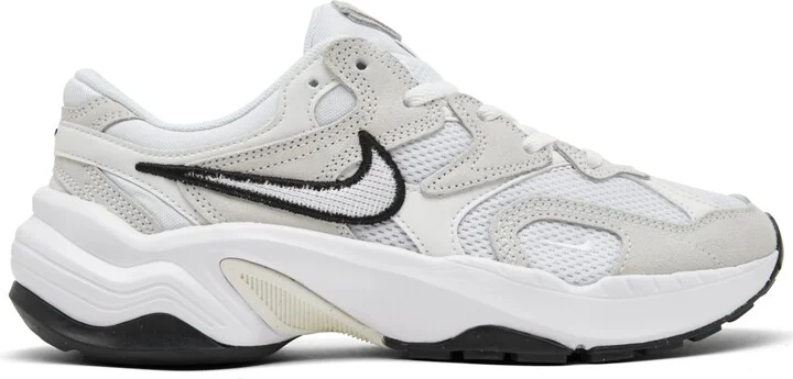 Nike Women's AL8 Casual Sneakers from Finish Line - white, grey, black - Image 2