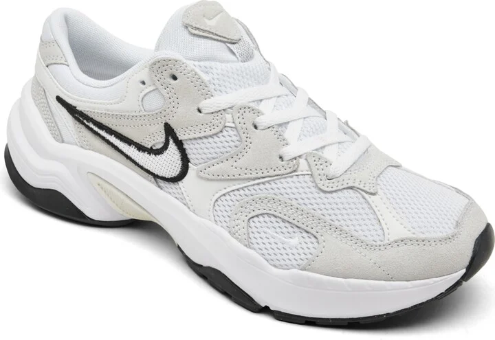 Nike Women's AL8 Casual Sneakers from Finish Line - white, grey, black