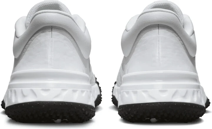 Nike Women's Alpha Huarache Elite 4 Turf Softball Shoes in White | FD2746-100 - Image 6