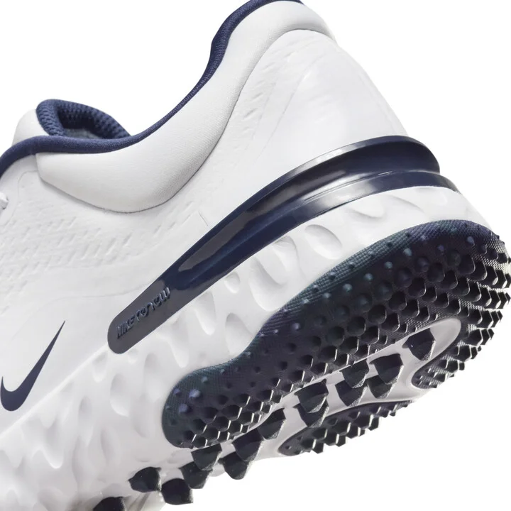 Nike Women's Alpha Huarache Elite 4 Turf Softball Shoes in White | FD2746-105 - Image 8