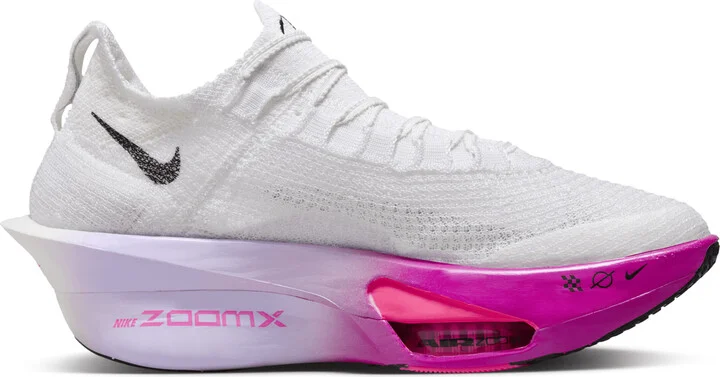 Nike Women's Alphafly 3 Road Racing Shoes in White | FD8315-100 - Image 3