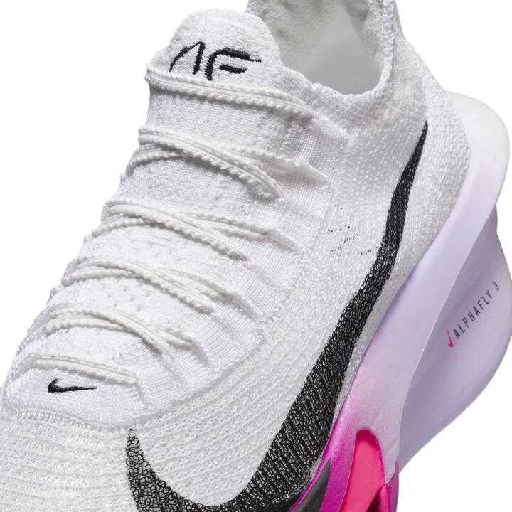 Nike Women's Alphafly 3 Road Racing Shoes in White | FD8315-100 - Image 7