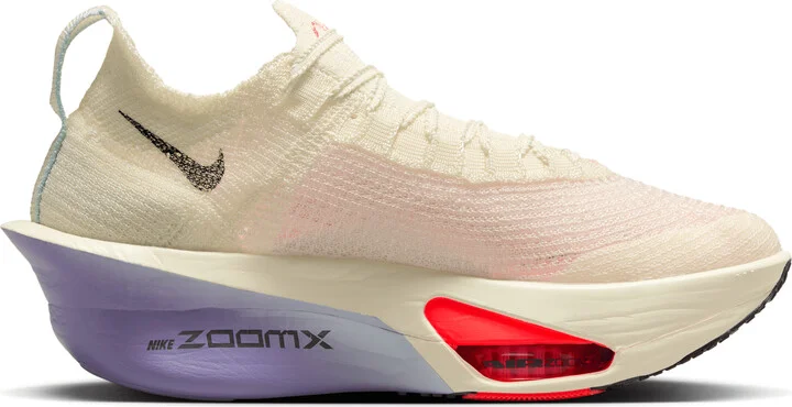 Nike Women's Alphafly 3 Road Racing Shoes in White | FD8315-101 - Image 3