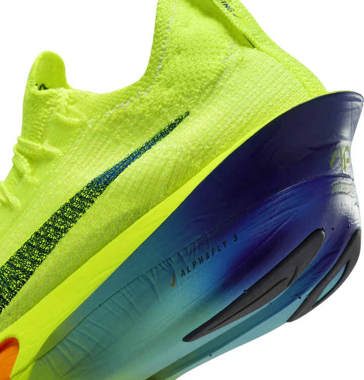 Nike Women's Alphafly 3 Road Racing Shoes in Yellow | FD8315-700 - Image 9