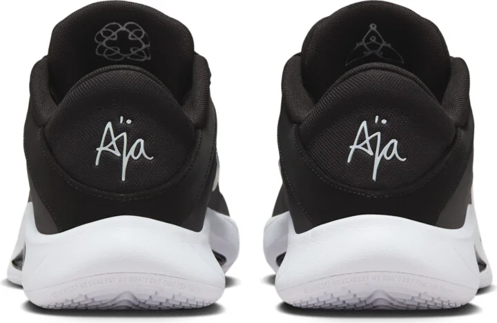 Nike Women's A'One A'ja Wilson Basketball Shoes in Black | HQ8500-001 - Image 6