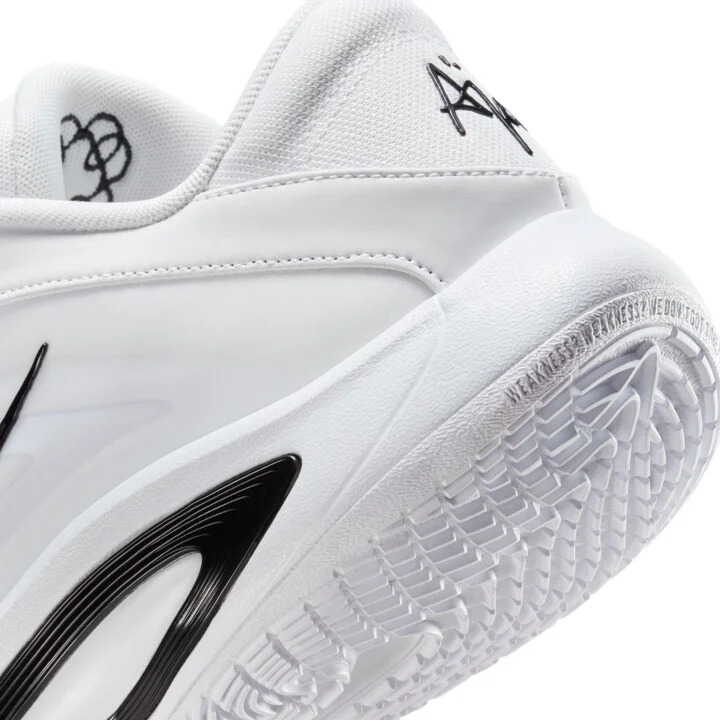 Nike Women's A'One A'ja Wilson Basketball Shoes in White | HQ8500-100 - Image 8