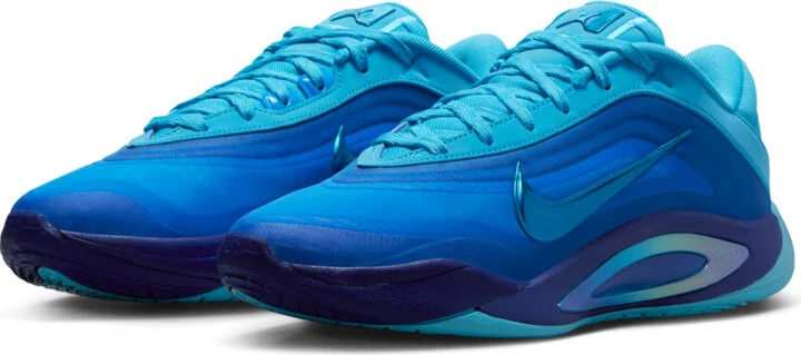 Nike Women's A'One "Indigo Girl" A'ja Wilson Basketball Shoes in Blue | FZ8605-401 - Image 5
