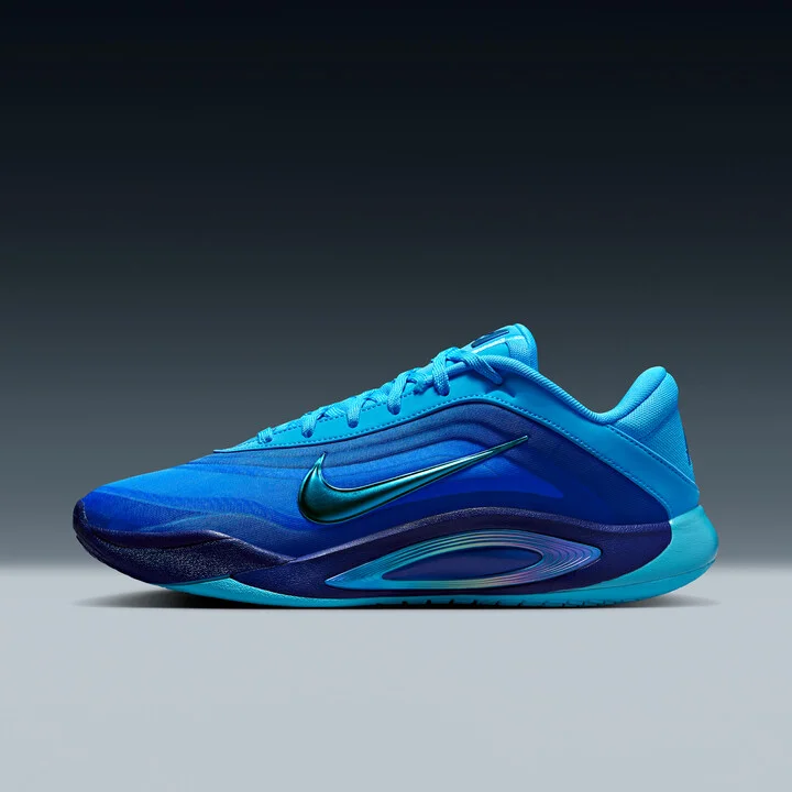 Nike Women's A'One "Indigo Girl" A'ja Wilson Basketball Shoes in Blue | FZ8605-401