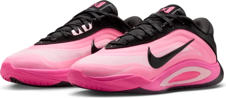 Nike Women's A'One "Leo Lights" A'ja Wilson Basketball Shoes in Black | FZ8605-001 - Image 5