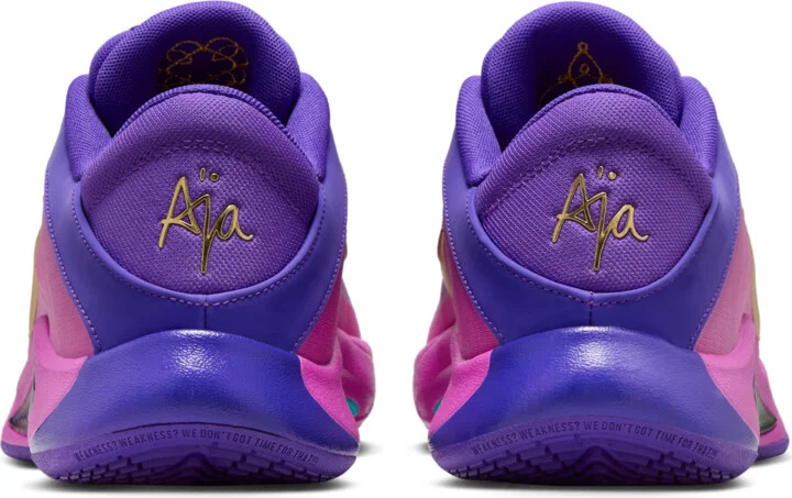 Nike Women's A'One "Unapologetic" A'ja Wilson Basketball Shoes in Purple | FZ8605-500 - Image 6