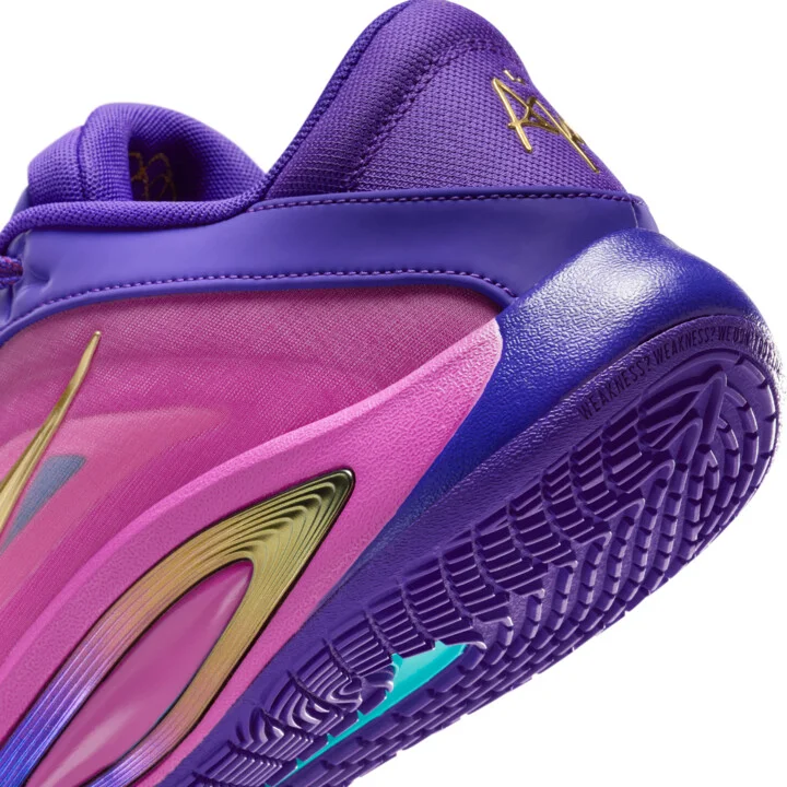 Nike Women's A'One "Unapologetic" A'ja Wilson Basketball Shoes in Purple | FZ8605-500 - Image 8