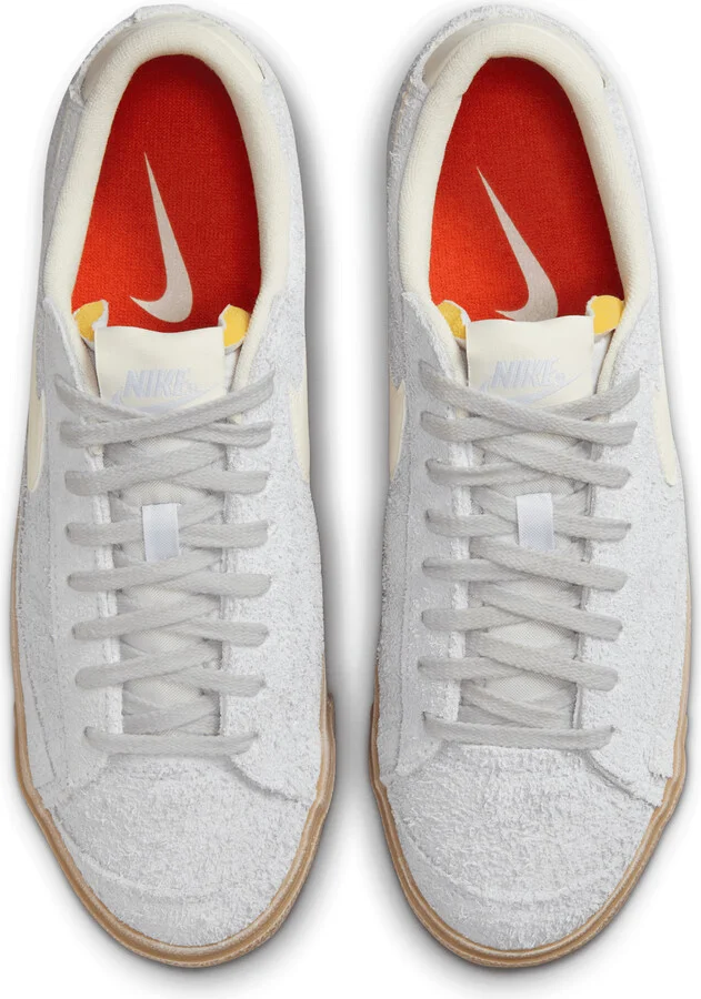 Nike Women's Blazer Low '77 Vintage Shoes in Grey | FQ8060-003 - Image 4