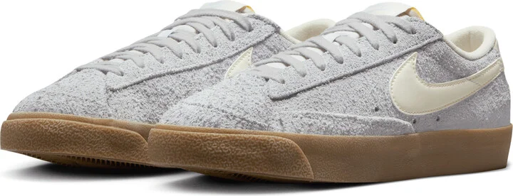 Nike Women's Blazer Low '77 Vintage Shoes in Grey | FQ8060-003 - Image 5