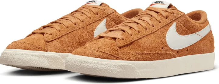 Nike Women's Blazer Low '77 Vintage Shoes in Orange | FQ8060-801 - Image 5
