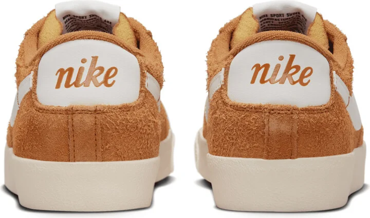 Nike Women's Blazer Low '77 Vintage Shoes in Orange | FQ8060-801 - Image 6