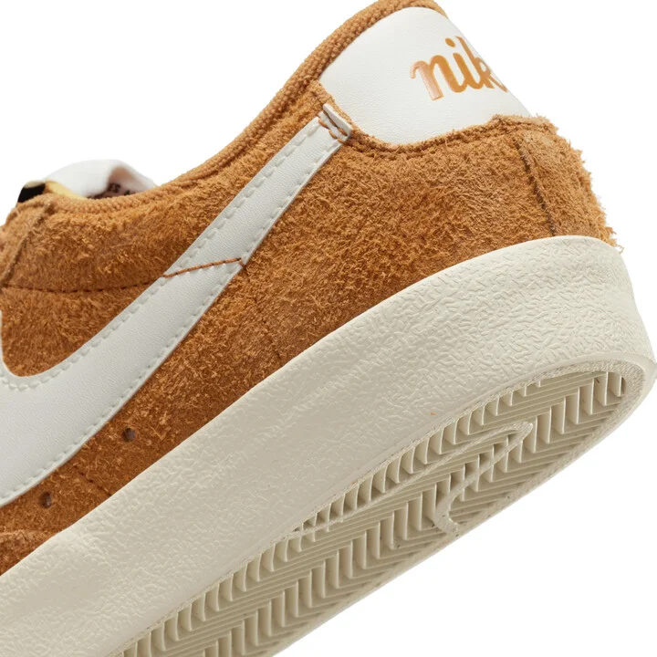 Nike Women's Blazer Low '77 Vintage Shoes in Orange | FQ8060-801 - Image 8