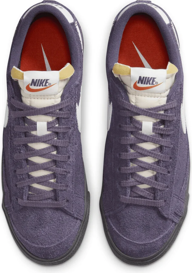Nike Women's Blazer Low '77 Vintage Shoes in Purple | FQ8060-500 - Image 4