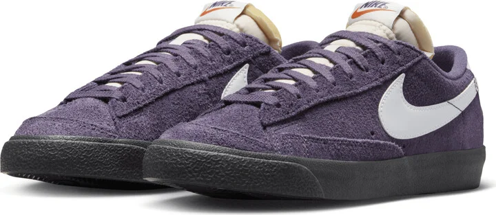 Nike Women's Blazer Low '77 Vintage Shoes in Purple | FQ8060-500 - Image 5