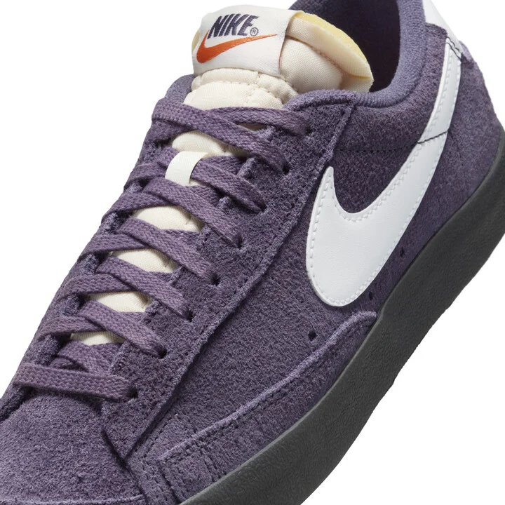 Nike Women's Blazer Low '77 Vintage Shoes in Purple | FQ8060-500 - Image 7