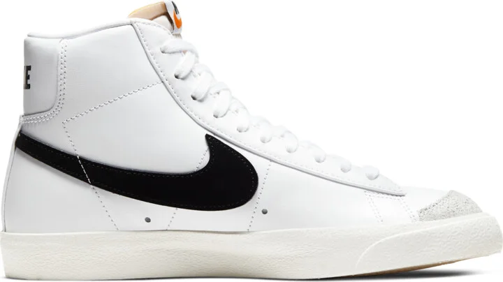 Nike Women's Blazer Mid '77 Shoes in White | CZ1055-100 - Image 4