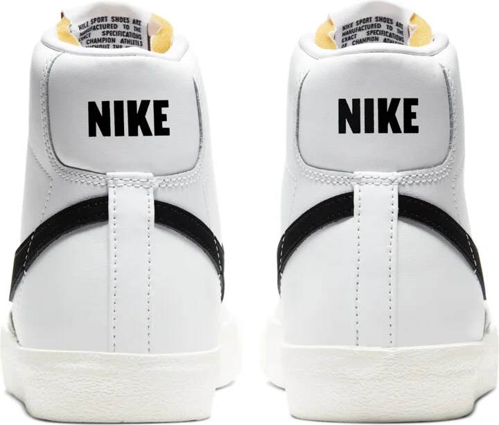 Nike Women's Blazer Mid '77 Shoes in White | CZ1055-100 - Image 7