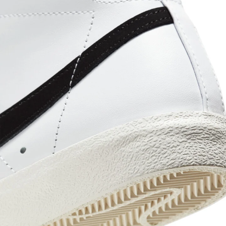 Nike Women's Blazer Mid '77 Shoes in White | CZ1055-100 - Image 9