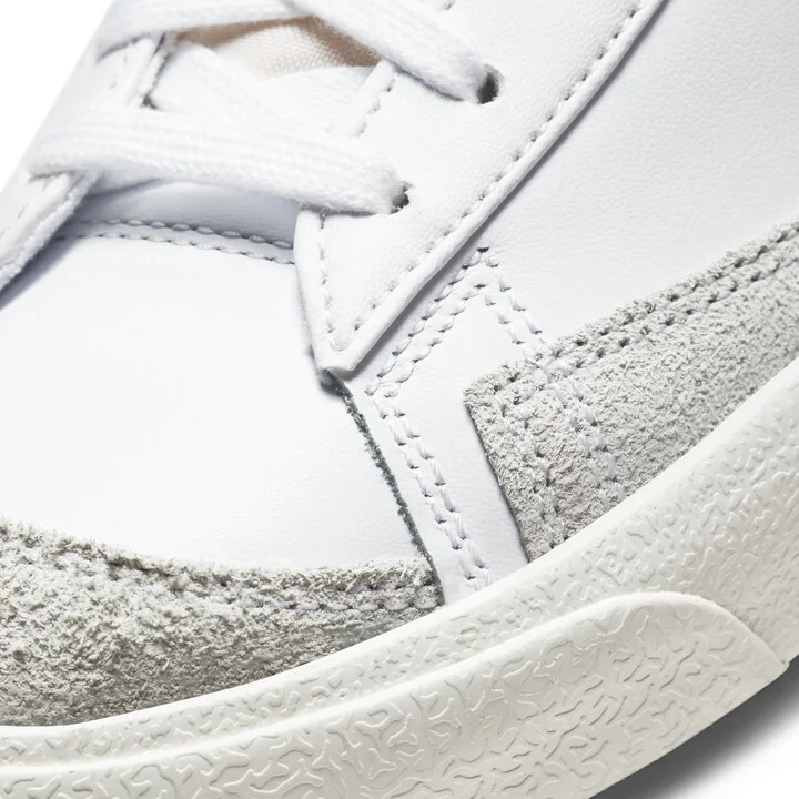 Nike Women's Blazer Mid '77 Shoes in White | CZ1055-100 - Image 11