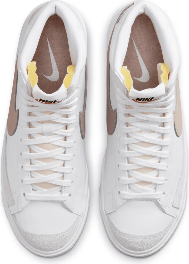 Nike Women's Blazer Mid '77 Shoes in White | CZ1055-118 - Image 5