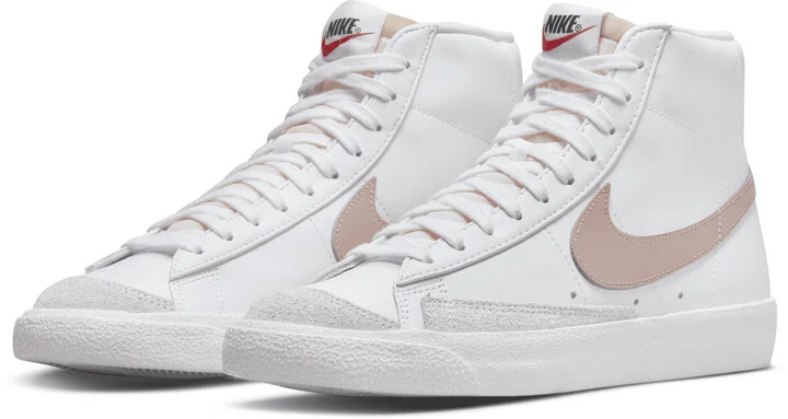 Nike Women's Blazer Mid '77 Shoes in White | CZ1055-118 - Image 6