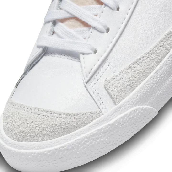Nike Women's Blazer Mid '77 Shoes in White | CZ1055-118 - Image 8