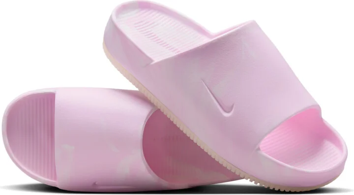 Nike Women's Calm SE Slides in Pink | FV5643-600