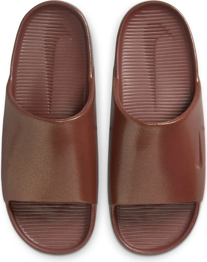 Nike Women's Calm Slides in Brown | HF2719-200 - Image 5