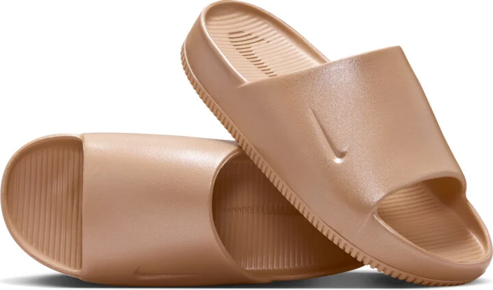 Nike Women's Calm Slides in Brown | HJ8157-200