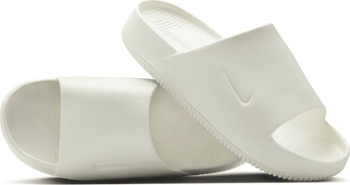 Nike Women's Calm Slides in White | DX4816-100