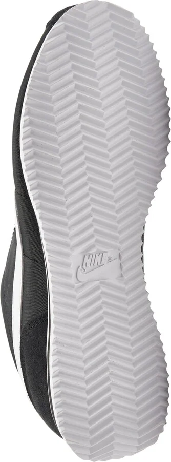Nike Women's Classic Cortez Nylon Casual Sneakers from Finish Line - Black/white - Image 6