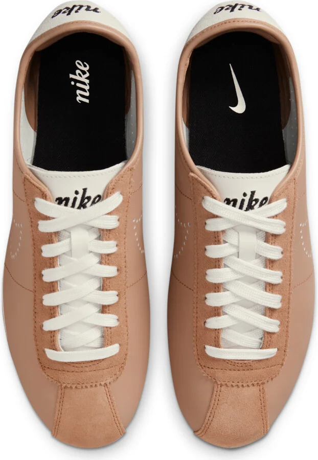 Nike Women's Cortez Leather Shoes in Brown | HQ1841-200 - Image 4