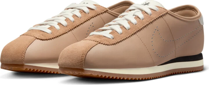Nike Women's Cortez Leather Shoes in Brown | HQ1841-200 - Image 5