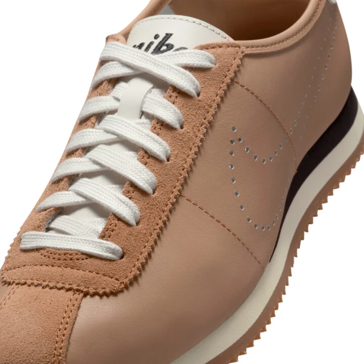 Nike Women's Cortez Leather Shoes in Brown | HQ1841-200 - Image 7