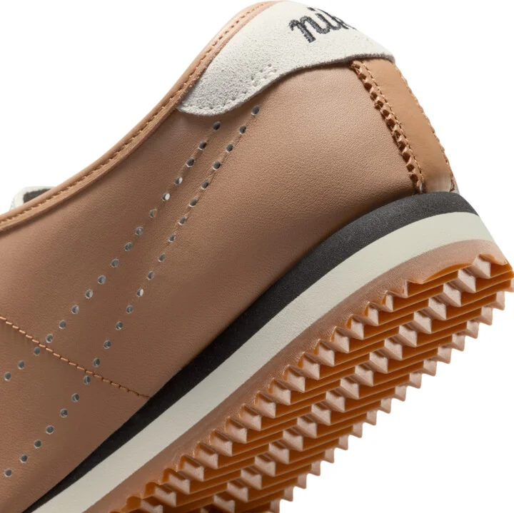 Nike Women's Cortez Leather Shoes in Brown | HQ1841-200 - Image 8