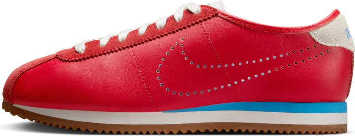 Nike Women's Cortez Leather Shoes in Red | HQ1841-600