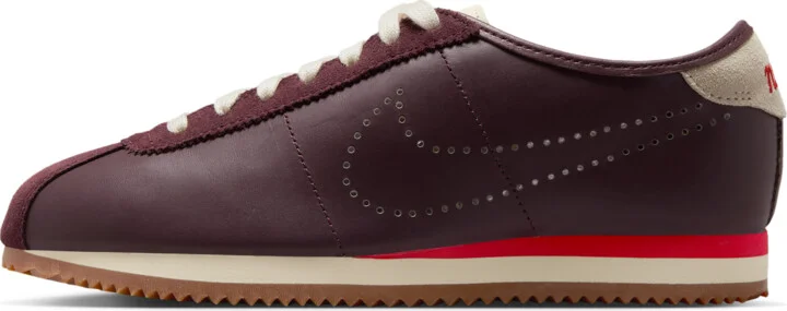 Nike Women's Cortez Leather Shoes in Red | HQ1841-601