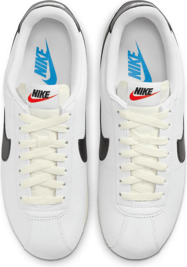 Nike Women's Cortez Leather Shoes in White | DN1791-100 - Image 5