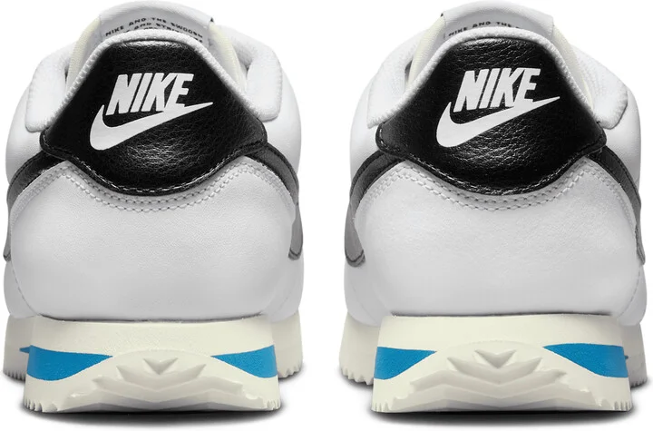 Nike Women's Cortez Leather Shoes in White | DN1791-100 - Image 7