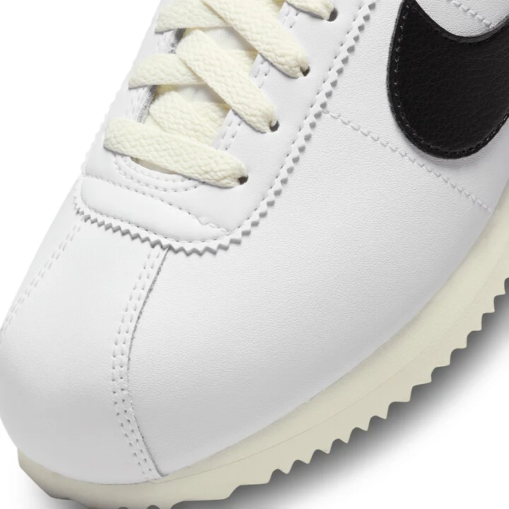 Nike Women's Cortez Leather Shoes in White | DN1791-100 - Image 8