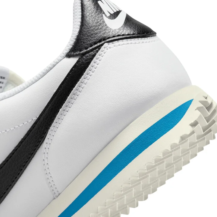 Nike Women's Cortez Leather Shoes in White | DN1791-100 - Image 9