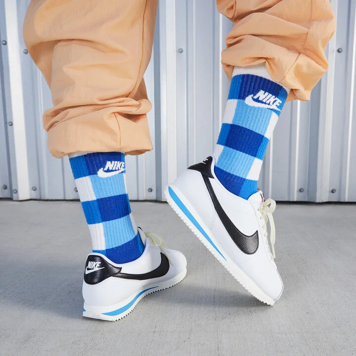 Nike Women's Cortez Leather Shoes in White | DN1791-100 - Image 10