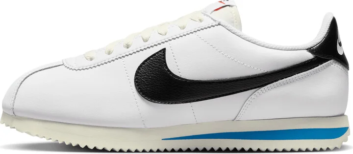 Nike Women's Cortez Leather Shoes in White | DN1791-100
